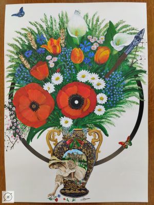 La jeune fille au bouquet